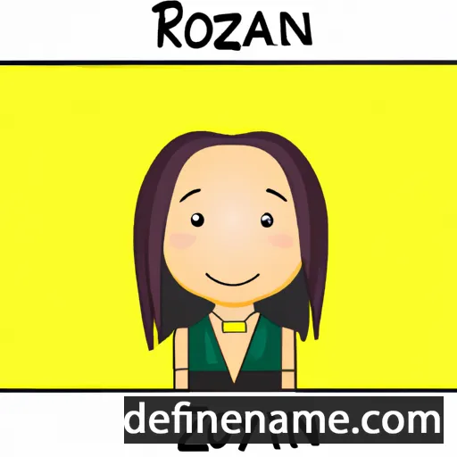 Rozlyn cartoon