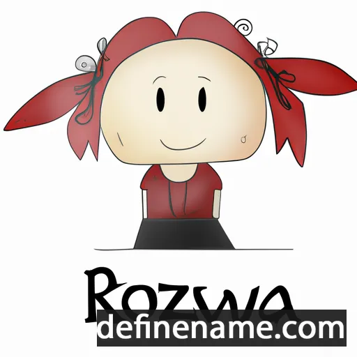 Rozwita cartoon