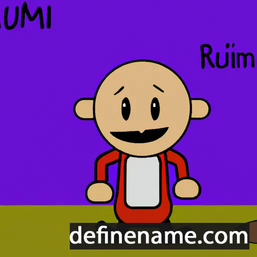 Rúmil cartoon