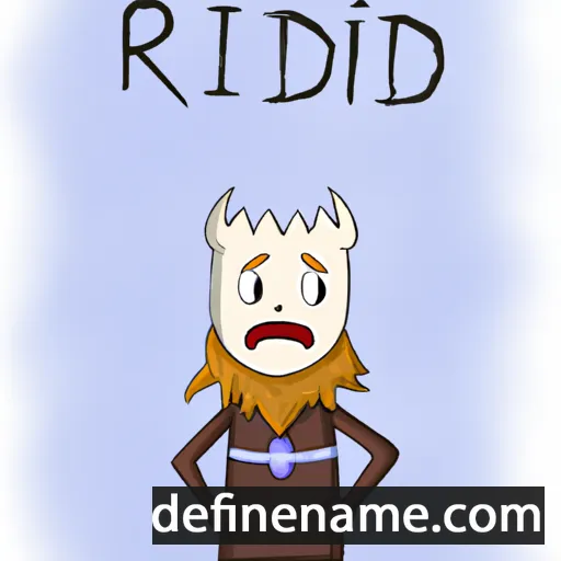 Rúnviðr cartoon