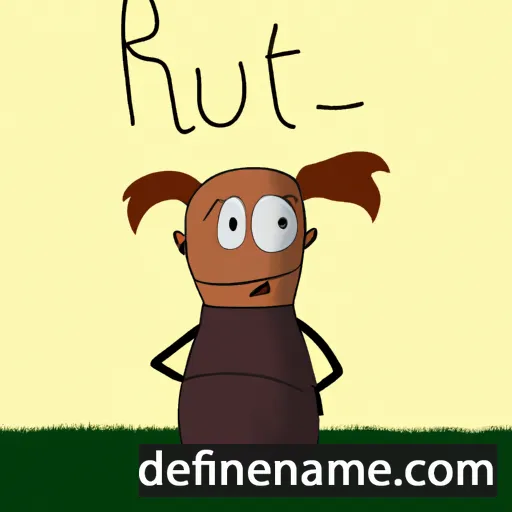 Rútr cartoon