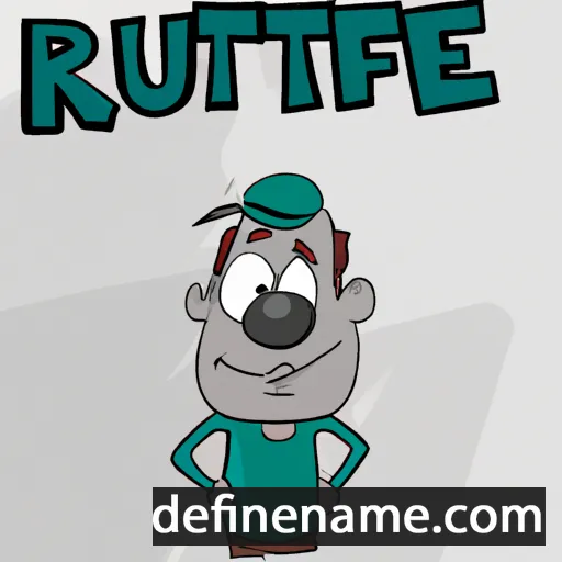 cartoon of the name Rûtulfe