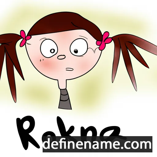 cartoon of the name Růženka