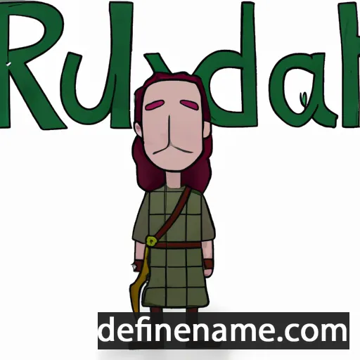 Ruadhrac cartoon