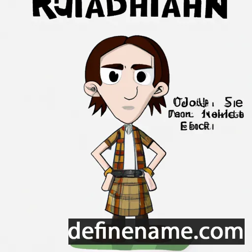 Ruanadh cartoon