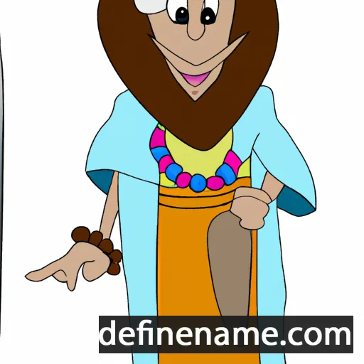 cartoon of the name Rubbinah