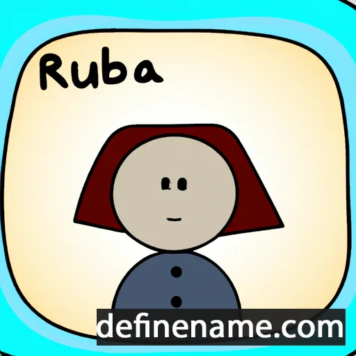 Rubea cartoon