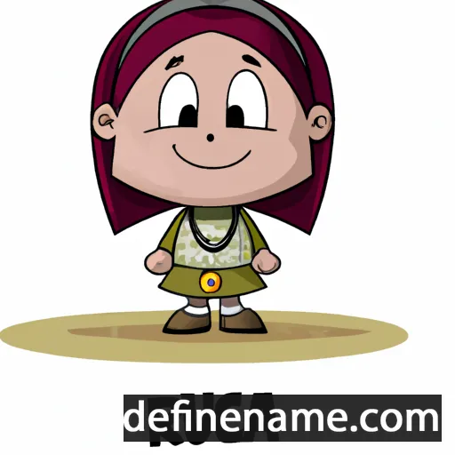 cartoon of the name Ruca