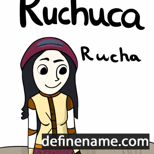 Ruchama cartoon