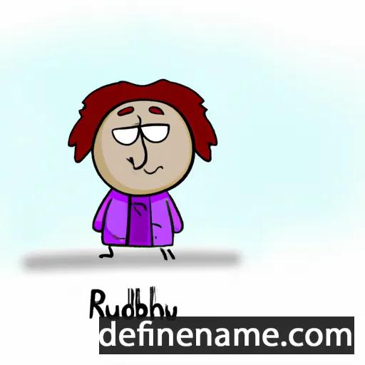 Rudabeh cartoon