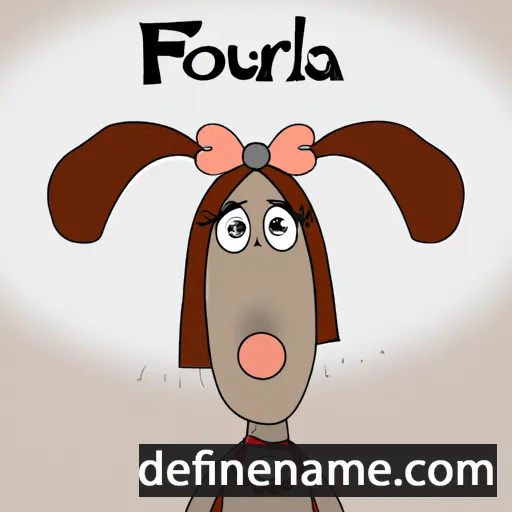 cartoon of the name Rudolfa