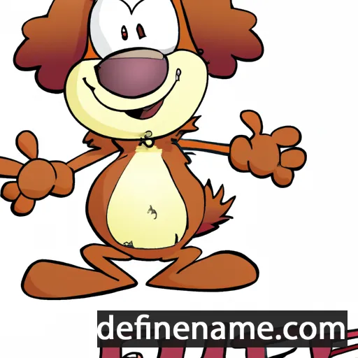 cartoon of the name Ruffie