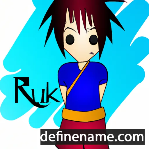 Ruki cartoon