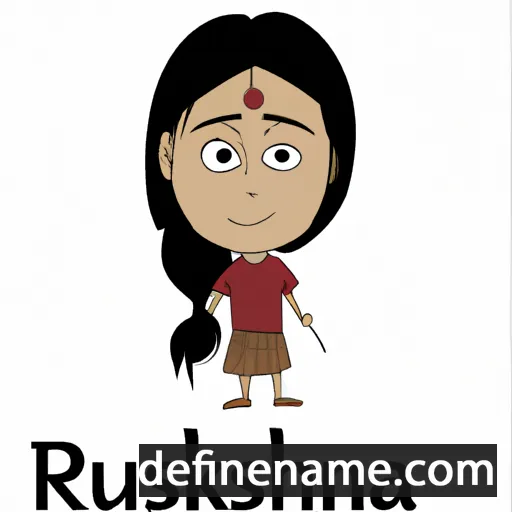 Rukshana cartoon