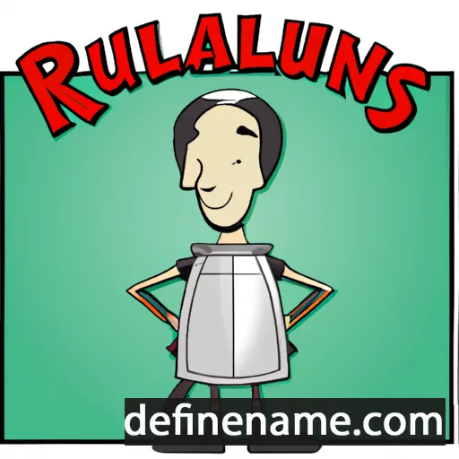 Rullianus cartoon