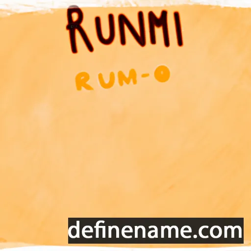 Rumina cartoon