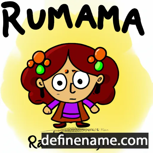 cartoon of the name Rumjana