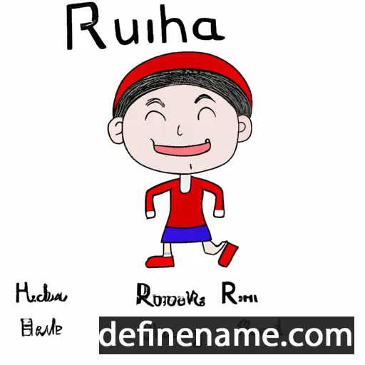 Runhua cartoon