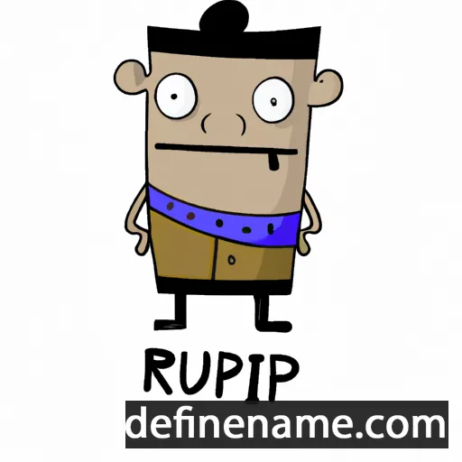 cartoon of the name Ruping