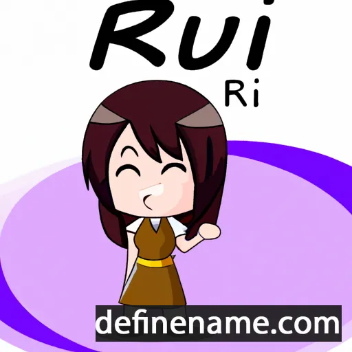 Ruri cartoon