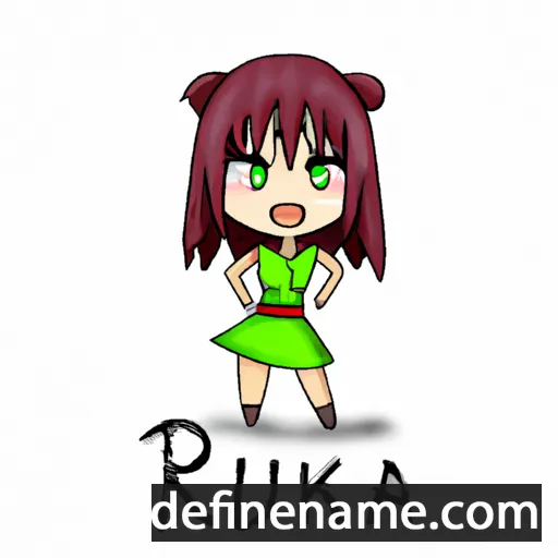 cartoon of the name Rurika