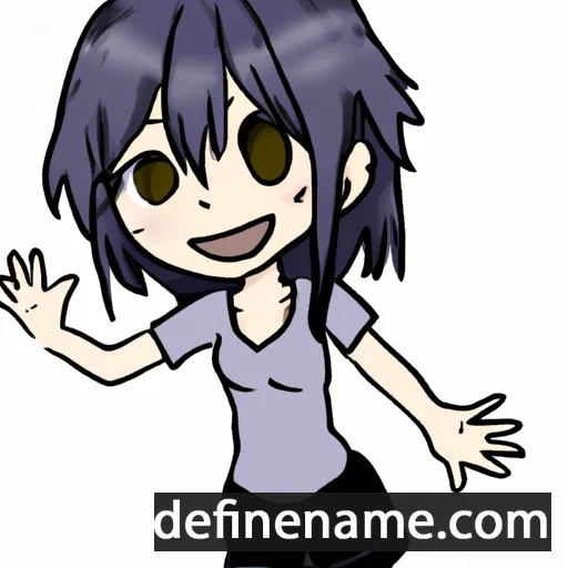 cartoon of the name Rurumi