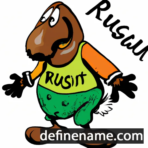 Rusariu cartoon