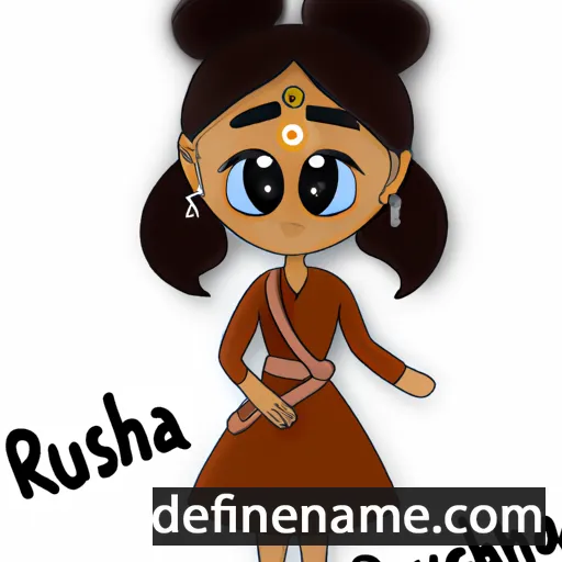 Rushana cartoon