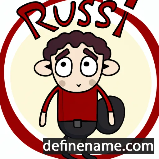 Rusimir cartoon