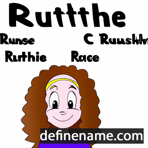 Ruthanne cartoon