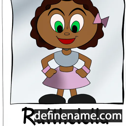 cartoon of the name Ruthella