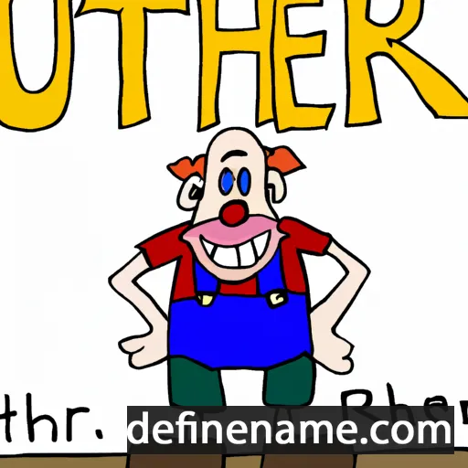 Ruther cartoon