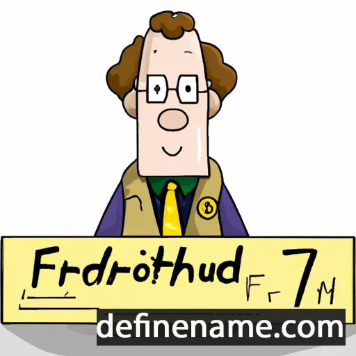 cartoon of the name Rutherford