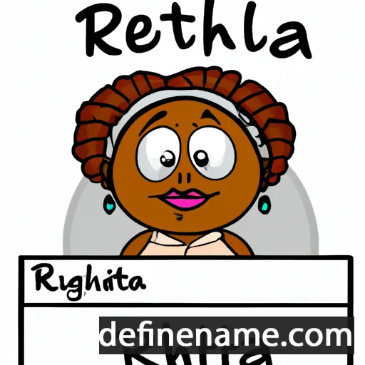 cartoon of the name Ruthetta