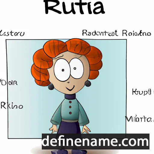 Rutila cartoon