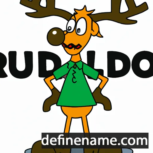 Ruudolf cartoon