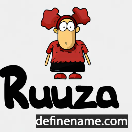 Ruzła cartoon