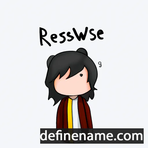 Rwesang cartoon