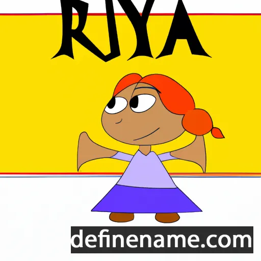 Ryda cartoon