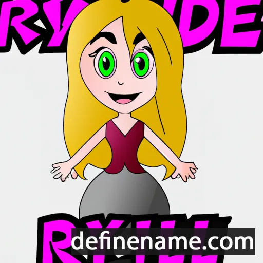 Rydel cartoon