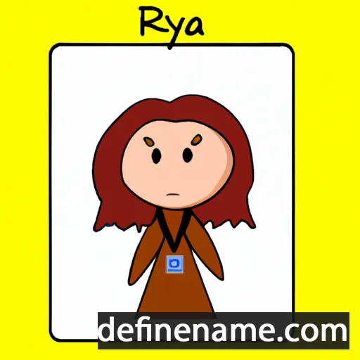 Ryka cartoon