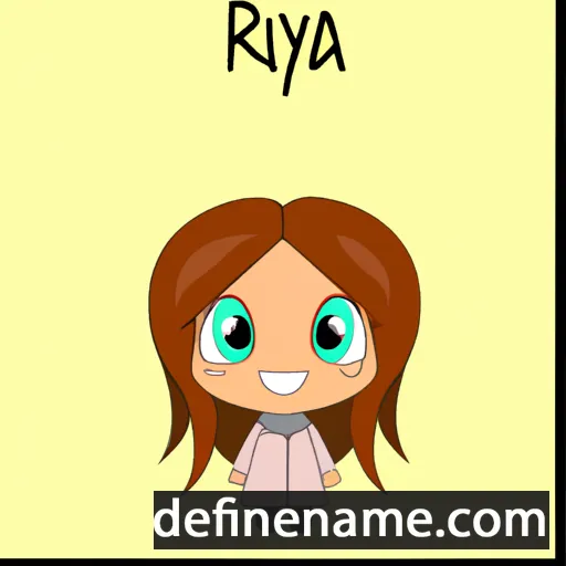 cartoon of the name Ryksa