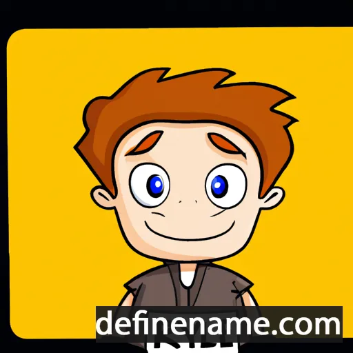 cartoon of the name Ryle