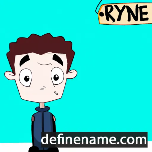 Ryne cartoon