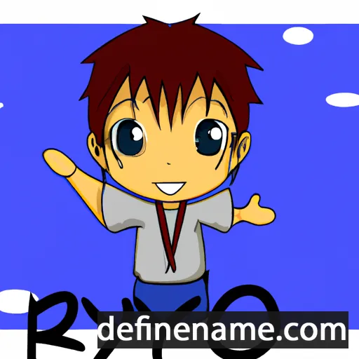 cartoon of the name Ryo