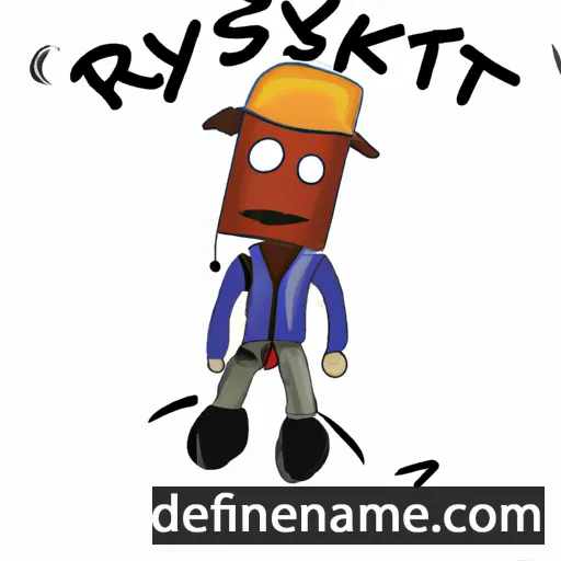 Rystek cartoon