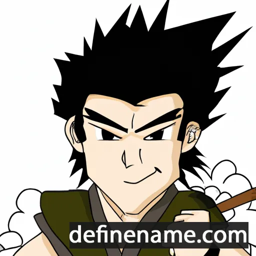 cartoon of the name Ryu-jin