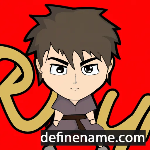 Ryu cartoon