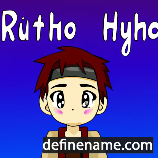 Ryuhito cartoon