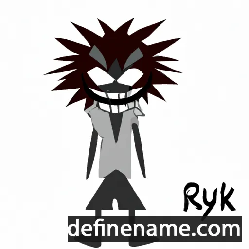 Ryuk cartoon